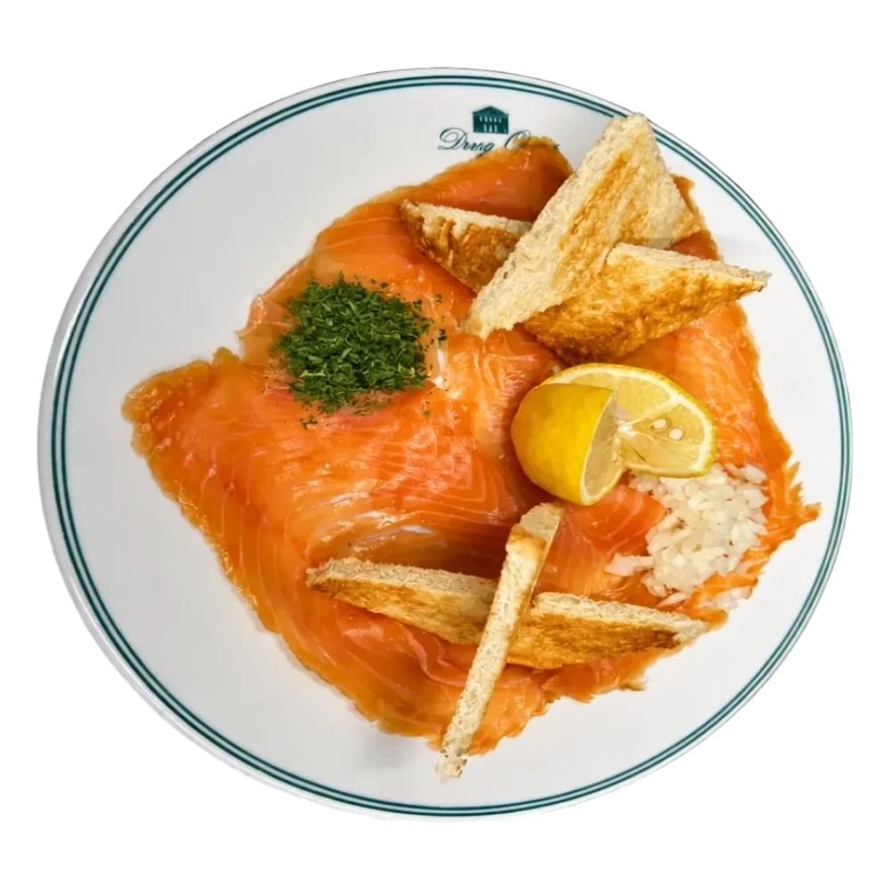 Dégustation de saumon