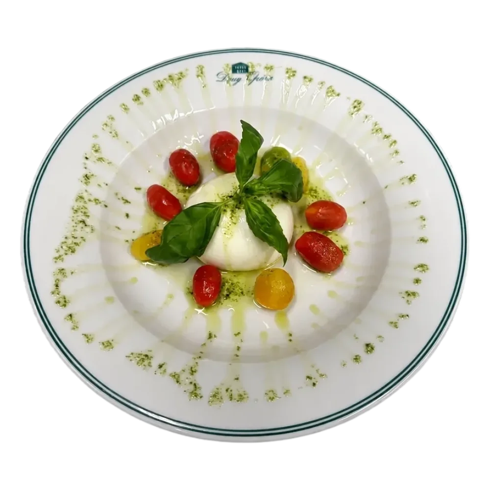 Burrata et sa déclinaison de tomates