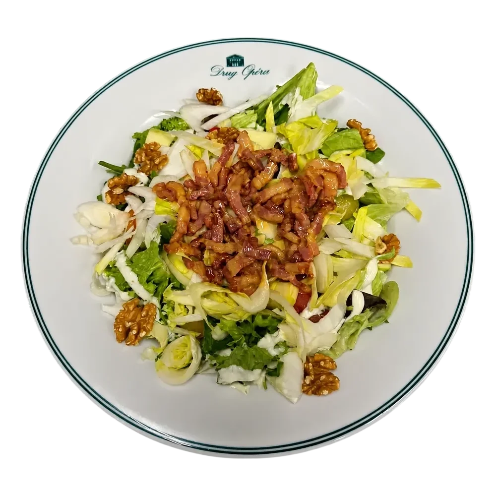 Frisée aux lardons