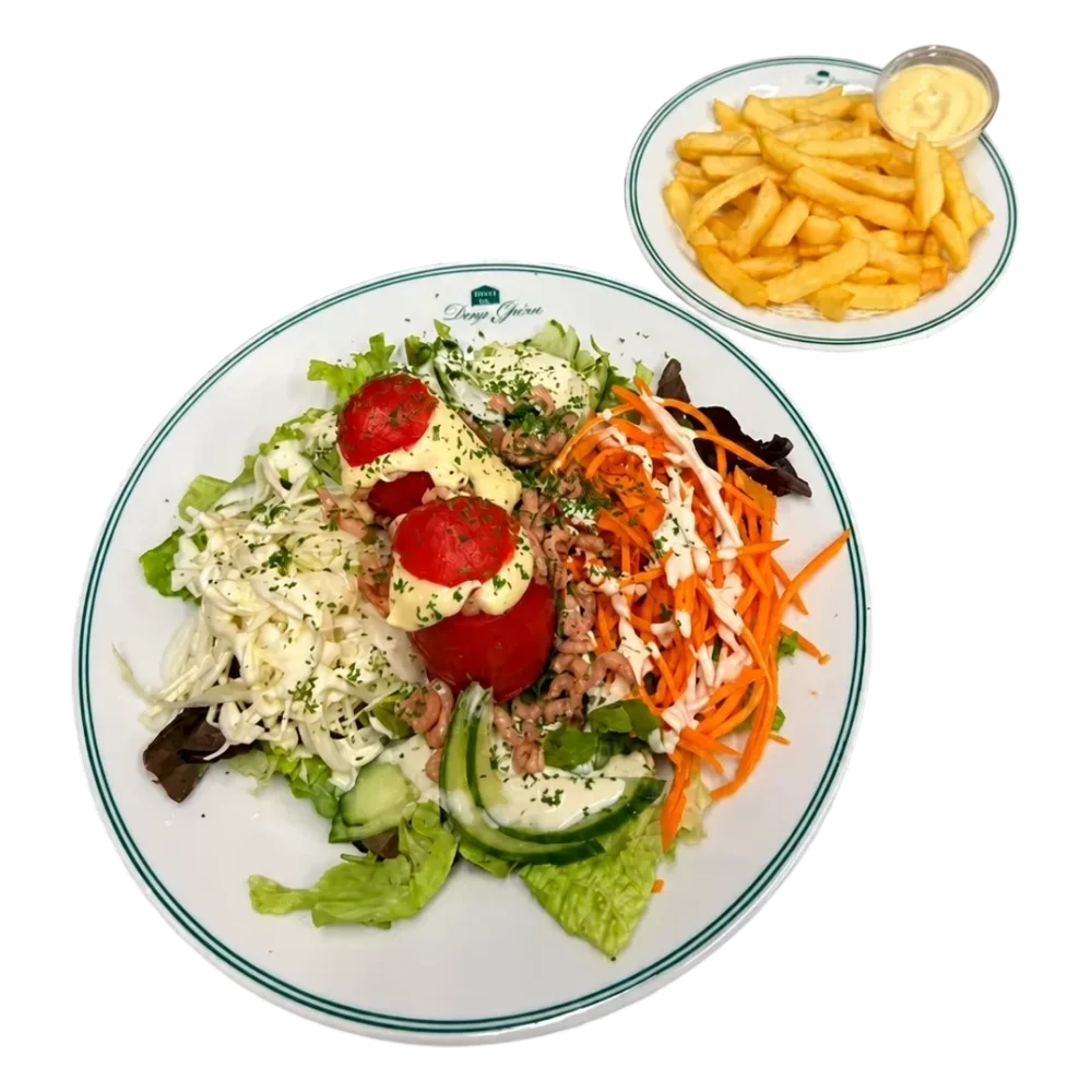 Duo de Tomates aux crevettes grises