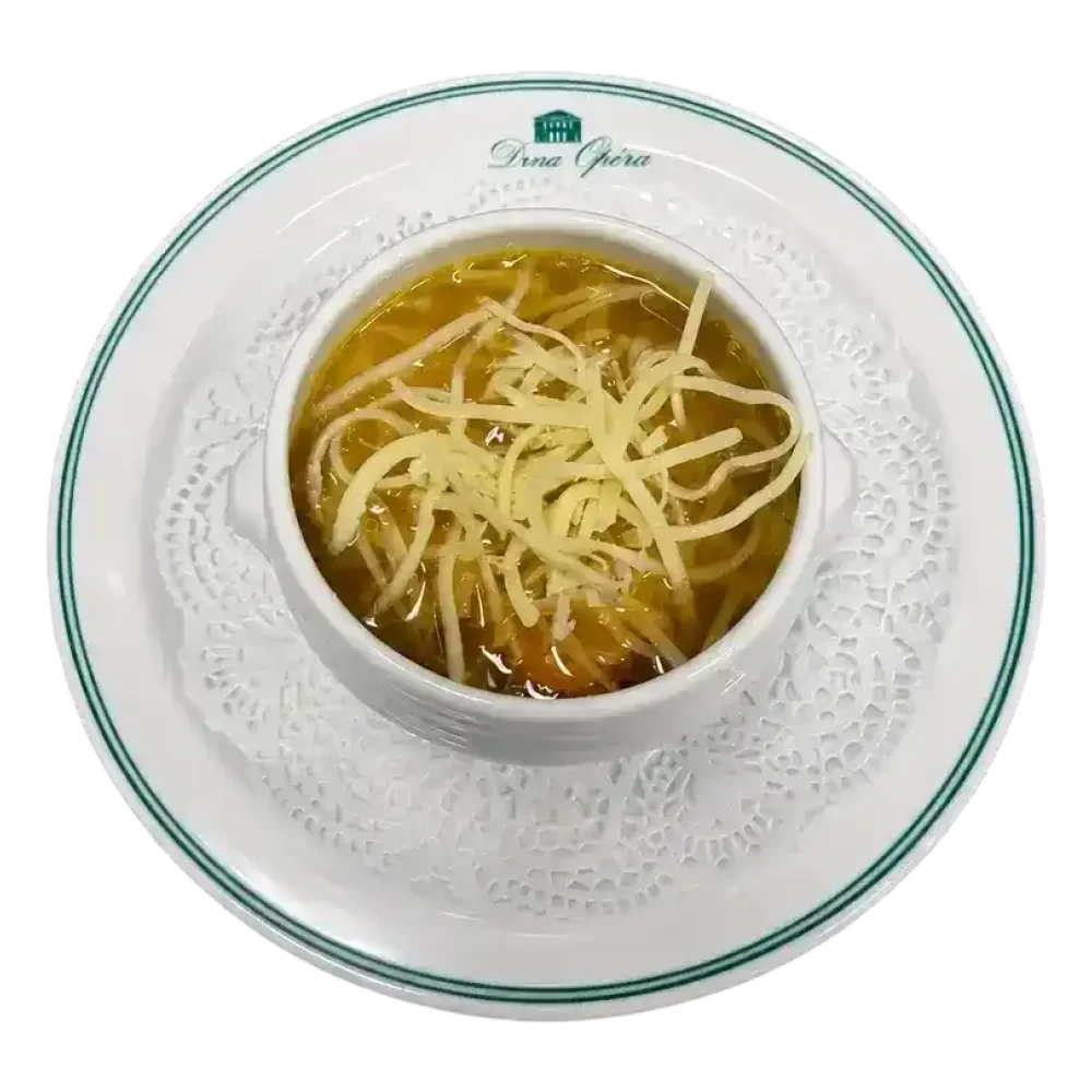 La traditionnelle soupe à l’Oignon