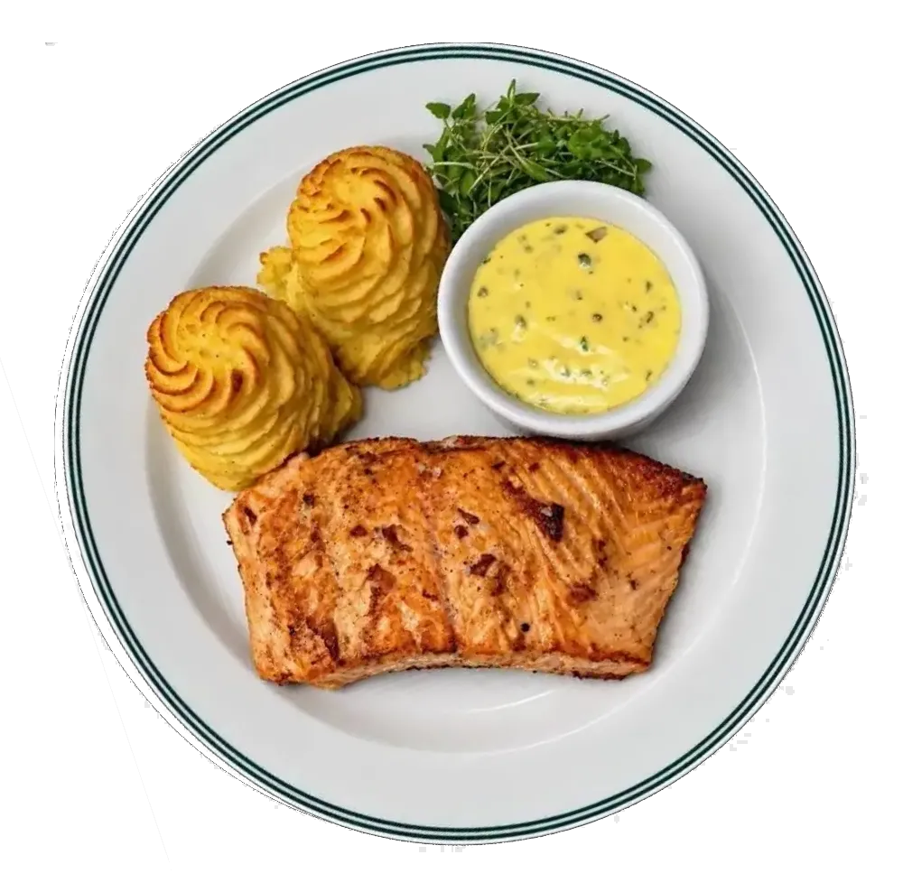 Filet de saumon à la plancha