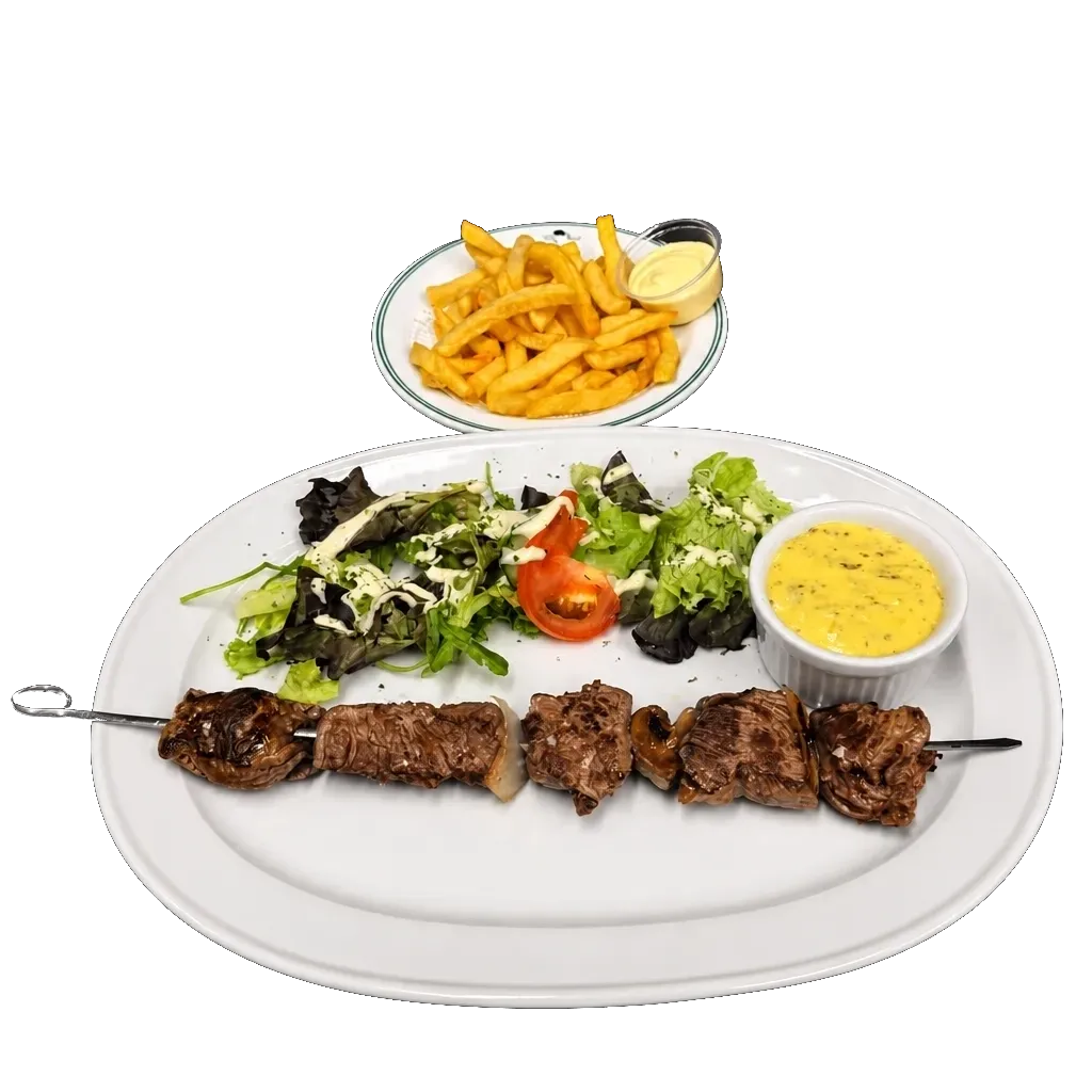 Brochette géante de filet pur de boeuf « Charolais »